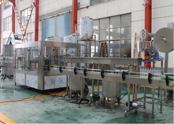 China 3 In 1 Beverage Filling Machine , 20L Beverage Filling Equipment Line 100BPH supplier
